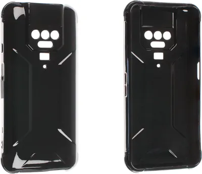 Produktbild von caseroxx Schutz-Hülle TPU-Hülle kompatibel mit Cubot KingKong 8, Gummi Handy Tasche schwarz