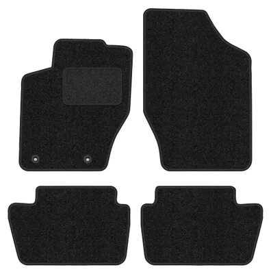 Produktbild von Velours-Fußmatten für Citroen C4 I 2004-2010 (Coupé/Schrägheck) – 4-tlg, Anthrazit, passgenau – Wielganizator ANTHRA