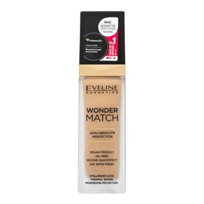 Obrázok produktu pre Eveline Cosmetics Wonder Match – make-up, dlhotrvajúci efekt, krytie, Odtieň 10 light vanilla