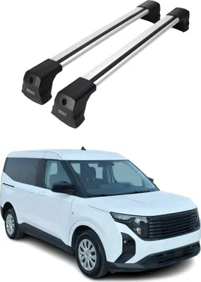 Image de Barres de toit transversales pour Ford Transit Tourneo Custom 2023-2025 Alu