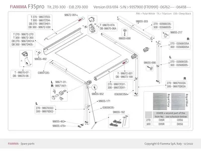 Produktbild von Stützfußendstück Caravanstore/F35pro 280-440