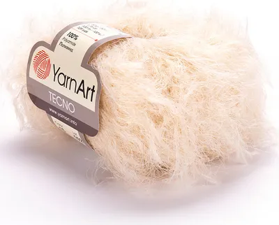Zdjęcie produktu dla YarnArt Tecno Yarn 16 / Light beige - Miękka przędza do kreatywnych projektów