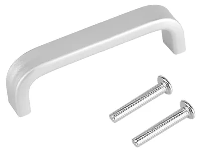 Produktbild von Türgriffe aus Aluminiumlegierung, matte Oberfläche, Hardware für Küchenschrankmöbel, 64 mm massiv