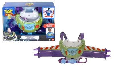 Produktbild von Disney Pixar Toy Story 5 Hi-Tech Space Ranger Jetpack, Rollenspiel-Ausrüstung für Kinder mit Lichtern und Geräuschen, 3 Jahr(e), Toy Story 5, Mehrfarbig, Kunststoff