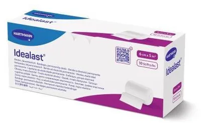 Produktbild von Idealast Universalbinde 6 cmx5 m weiß 10 St