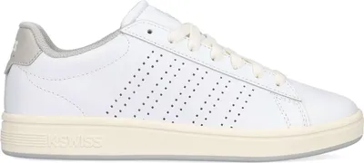 Produktbild von K-Swiss Court Base II White/Oyster Mushroom/Lilac Größe EU 41,5