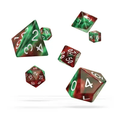 Produktbild von Oakie Doakie Dice Würfel RPG-Set Gemidice - Bloody Jungle (7)