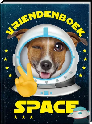 Produktbild von Freundschaftsbuch mit Weltraumhunden