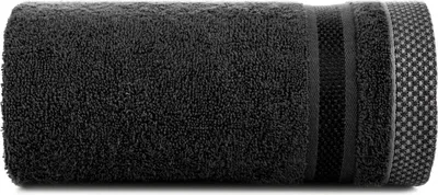 Zdjęcie produktu dla Eurofirany 477571, 70 x 140 cm, Bawełna, Poliester, Wiskoza, Czarny, 1 szt.