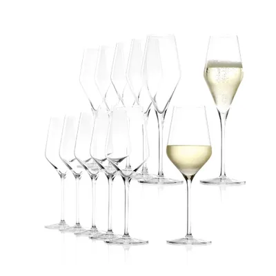 Produktbild von Stölzle Lausitz Quatrophil Weißweinkelch/Champagnerkelch Set 12 tlg.