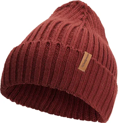 Produktbild von Woolpower Uni Merino Beanie Rib rust red