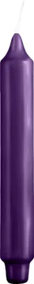 Produktbild von Stabkerzen mit Zapfenfuß Violett 400 x Ø 30 mm, 12 Stück