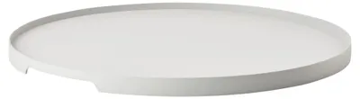 Image de Zone Denmark Plateau Singles, Plateau de service, Plateau décoratif, Métal / Fer, Warm Grey, Ø 35 cm, 332038