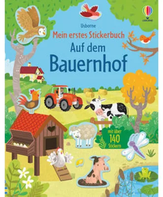 Image de Mein erstes Stickerbuch: Auf dem Bauernhof