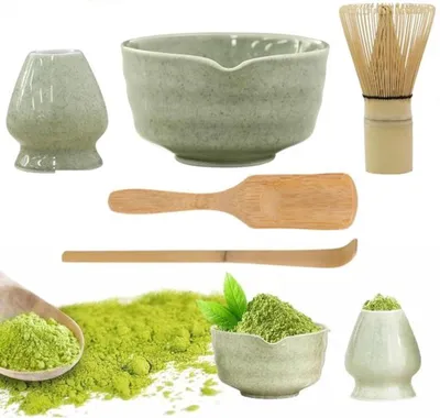 Obrázek produktu pro Ibenzoa® Kompletní sada na matcha pro obřadní čajový rituál s příslušenstvím