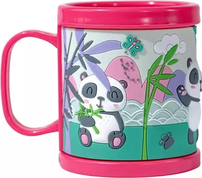 Immagine prodotto di Tazza 3D per bambini con panda, regalo per una bambina