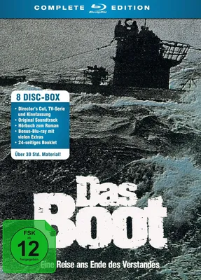 Obrázok produktu pre Boot, Das - Complete Edition (BR) 8Disc Das Original, Digi Pack Schuber