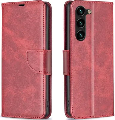 Produktbild von Mobigear Excellent  Samsung Galaxy S24 Plus Hülle Klapphülle Geldbörse - Rot