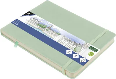 Produktbild von kangaro Skizzenbuch PolyurethanHardcover DIN A5 quer mint 80 Blatt