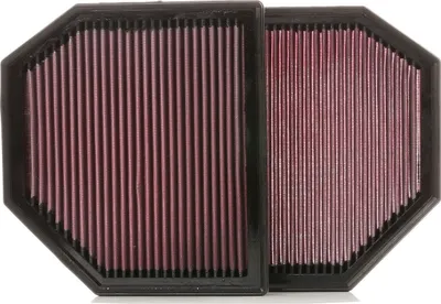 Produktbild von K&N 33-2488 Hochleistungsluftfilter für BMW 5 Limousine (F10) Langzeitfilter Quadratisch