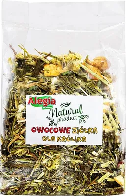 Obrázek produktu pro Alegia - ovocné bylinky pro Králíka 130g Alegia