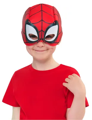 Zdjęcie produktu dla Maska Spidermana dla dzieci, czerwona -