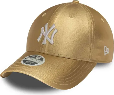 Produktbild von New Era Women MLB 9FORTY Metallic Cap New York Yankees gold