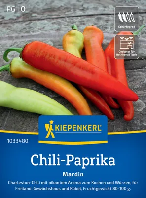Produktbild von Kiepenkerl Chili Paprikasamen Mardin F1 Capsicum annuum 5 Pflanzen