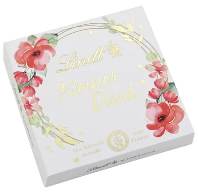 Zdjęcie produktu dla Czekoladki Lindt Little Thanks Mix w pięknym opakowaniu prezentowym 40g