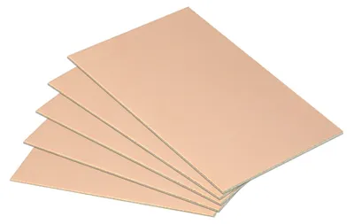 Einseitige Kupferplatine, 10 Stück, 70 x 50 x 1,2 mm, FR4