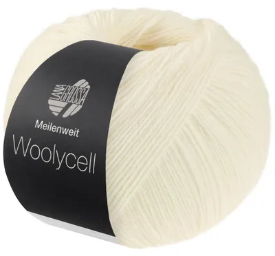 Produktbild von Lana Grossa - Woolycell 0001 weiß