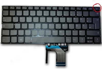 Produktbild von Tastatur für Lenovo Ideapad 320S-13IKB 720S-14IKB K42-80 V720S-14IKB V720-14IKB V720-14ISE deutsch mit Backlight