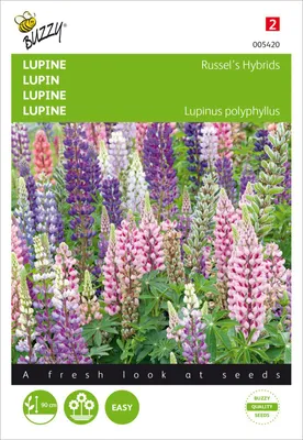 Zdjęcie produktu dla Mieszanka hybryd łubinu Russela | Nasiona łubinu od Buzzy Seeds