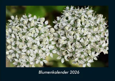 Produktbild von Blumenkalender 2026 Fotokalender - Querformat DIN A4, Monatskalender mit Bild-Motiven aus Fauna und Flora, Natur, Blumen und Pflanzen