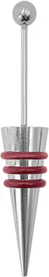 Productafbeelding van Wijnfles Stoppers - Fles Caps - Drank Vers Houden - Lekvrije Afdichting - 11.4 cm - Zilver