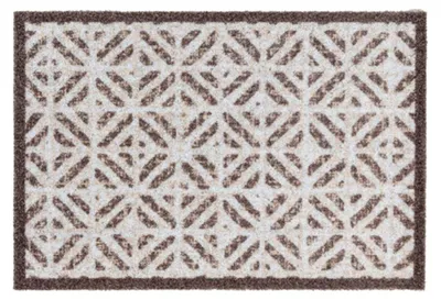 Produktbild von Xanie Aqua | Teppichmatte - Küchenteppich - Wohnzimmerteppich - Fußmatte,Größe:50x75 cm;Motiv:vintage
