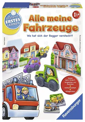 Produktbild von Alle meine Fahrzeuge Ravensburger 24722