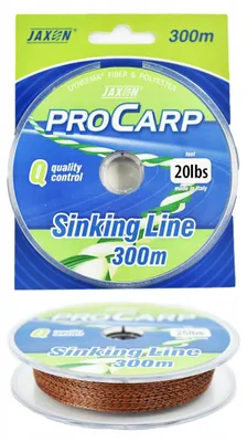 Produktbild von Jaxon XTR Carp Sinking Line Geflochtene Schnur 20lbs 300m