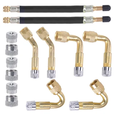 Produktbild von Fahrradventil Adapter Set, Französisches Ventil Adapter