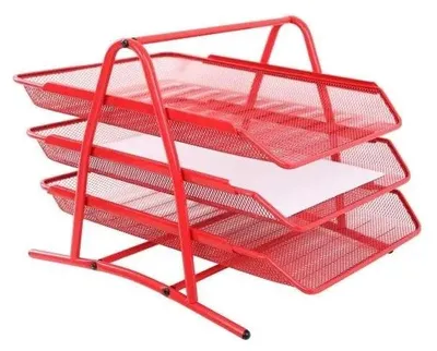 Produktbild von NET Aktenregal Organizer, Rot, 35 cm Breite, 30 cm Tiefe, 26,5 cm Höhe