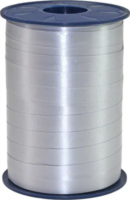 Image de PRÄSENT 2549-631 Ruban à bandes - 10 mm x 250 m, argent