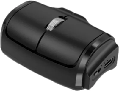 Produktbild von Kabellose Maus šC kompakte und tragbare Ringmaus mit Dual-Mode 2,4 G+BT-Maeusen, kompatibel mit mehreren Systemen, horizontale und vertikale Verwendung, perfekt fuer Laptops