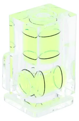 Produktbild von Blitzschuh-Wasserwaage, 2-dimensionale Fotografie-Kamera-Wasserwaage aus Kunststoff für Spiegelreflexkameras