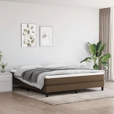 Produktbild von Taschenfederkernmatratze Matratze Bett Matratzen Taschenfederkern Federkernmatratze Schaumstoffmatratze Dunkelbraun 180x200x20cm Stoff