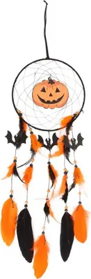 Produktbild von Something Different - Traumfänger "Feline Frights", Kürbis, Halloween SD5968 (Einheitsgröße) (Schwarz/Orange)