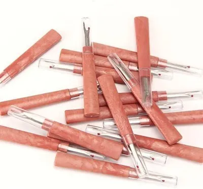 Produktbild von 5-teiliges Set Nahttrenner mit Holzgriff und scharfer Metallklinge