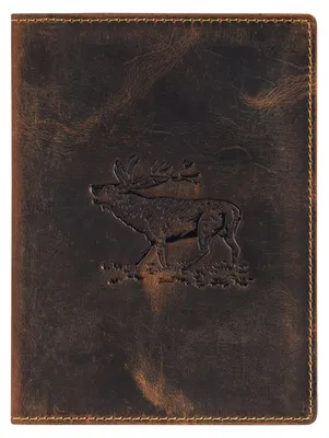 Immagine prodotto di GREENBURRY caso di identificazione Vintage ID Card Holder Brown Stag marrone