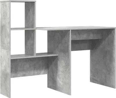Obrázok produktu pre vidaXL Stôl betón sivý 131,5 x 50 x 106,5 cm materiál na báze dreva