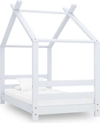 Obrázek produktu pro The Living Store Dětský rám postele bílý borovicový masiv 70x140 cm
