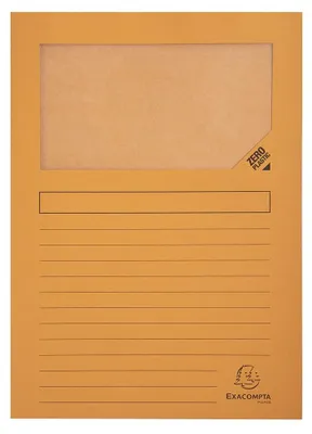 Image de Exacompta 55500E Forever Fenstermappe 130g A4 Orange 25er-Pack